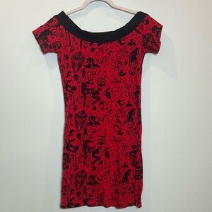Vintage Punk Devil Dress